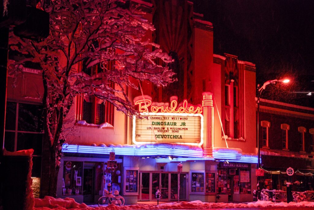 Saddle Creek - Boulder, Colorado Boulder Theater